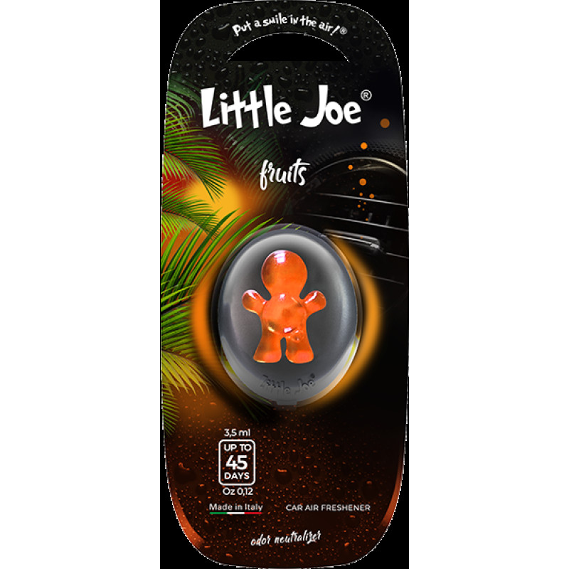 Освіжувач "Маленький Джо" 3,5ml Мембранний Фрукти (FRUITS Orange) "Little Joe" LJMEM03
