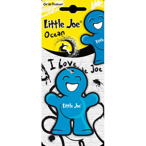 Освіжувач сухий лист "Маленький Джо" Океан (OCEAN Blue) "Little Joe" LJP006