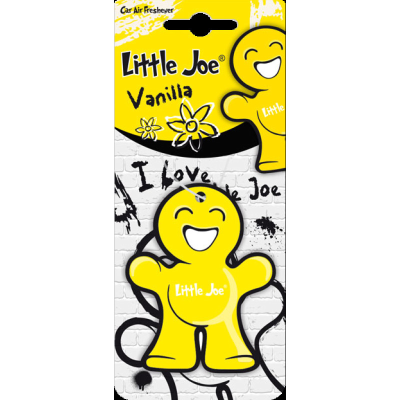 Освіжувач сухий лист "Маленький Джо" Ваніль (VANILLA Yellow) "Little Joe" LJP001 Освіжувач сухий лист "Маленький Джо" Ваніль (VANILLA Yellow) "Little Joe" LJP001