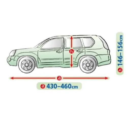 Тент Джип/Мінівен 460х195х155 см (L) Mobile Garage SUV/OFF ROAD "KEGEL" "5-4122-248-3020"