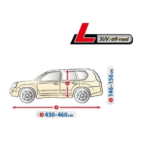 Тент Джип/Мінівен 460х195х155 см (L) Optimal Garage SUV/OFF ROAD "KEGEL" "5-4330-241-2092"