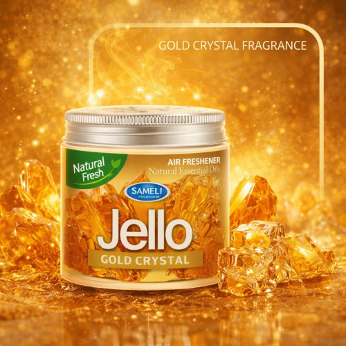 Освіжувач Банка SAMEILI Jello  220гр. "Gold Crystal" гель