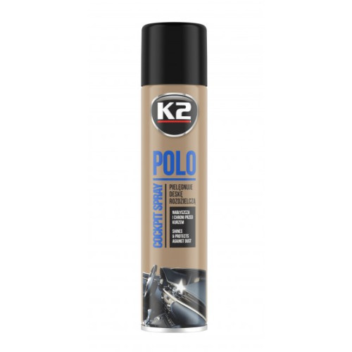 Поліроль торпеди спрей 300ml "K2" Polo Fahren (Нова машина) (12шт/ящ)