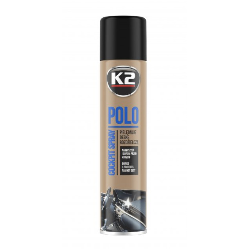 Поліроль торпеди спрей 300ml "K2" Polo Fahren (Нова машина) (12шт/ящ) Поліроль торпеди спрей 300ml "K2" Polo Fahren (Нова машина) (12шт/ящ)