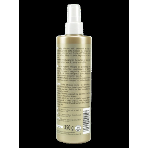Поліроль торпеди молочко тригер 350ml "K2" K410 Polo МАТ (12шт/уп)