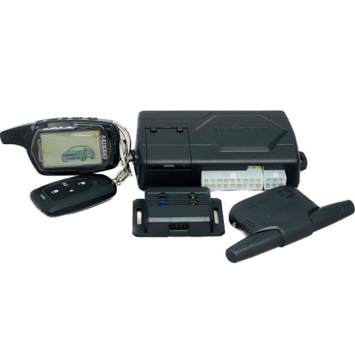 Сигналізація 2way "Sheriff" ZX-750PRO - 2 брелоки/1-дв./LCD дисп/турботаймер/пошук авто на паркінгу