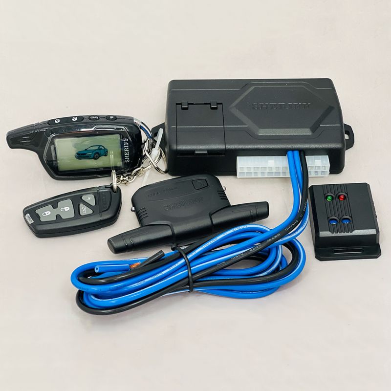Сигналізація 2way "Sheriff" ZX-940 - 2 брелоки/1-дв./LCD дисп/турботаймер/активний імобілайзер