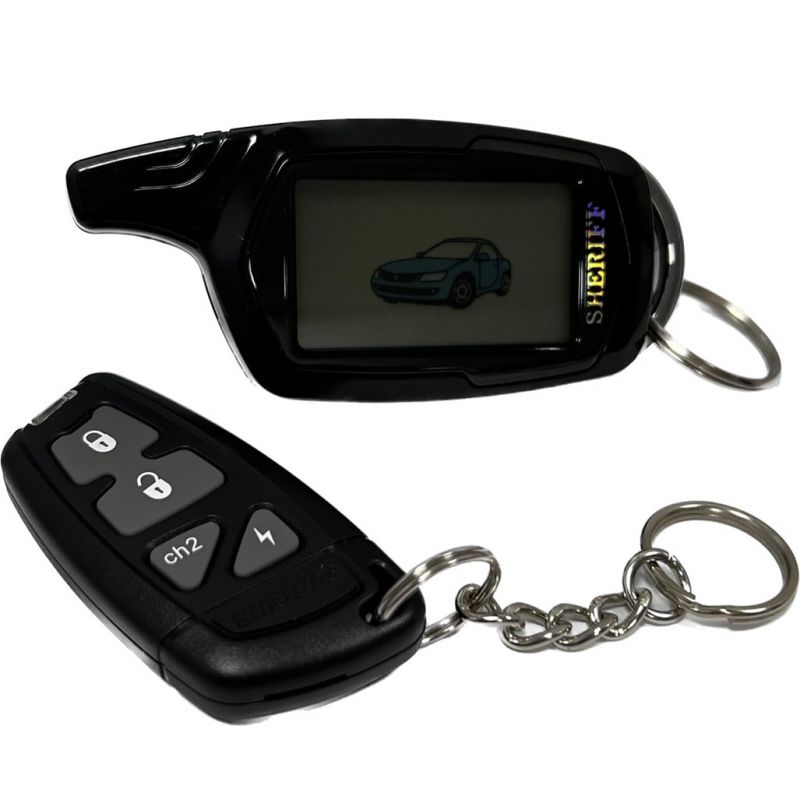 Сигналізація 2way "Sheriff" ZX-940 - 2 брелоки/1-дв./LCD дисп/турботаймер/активний імобілайзер
