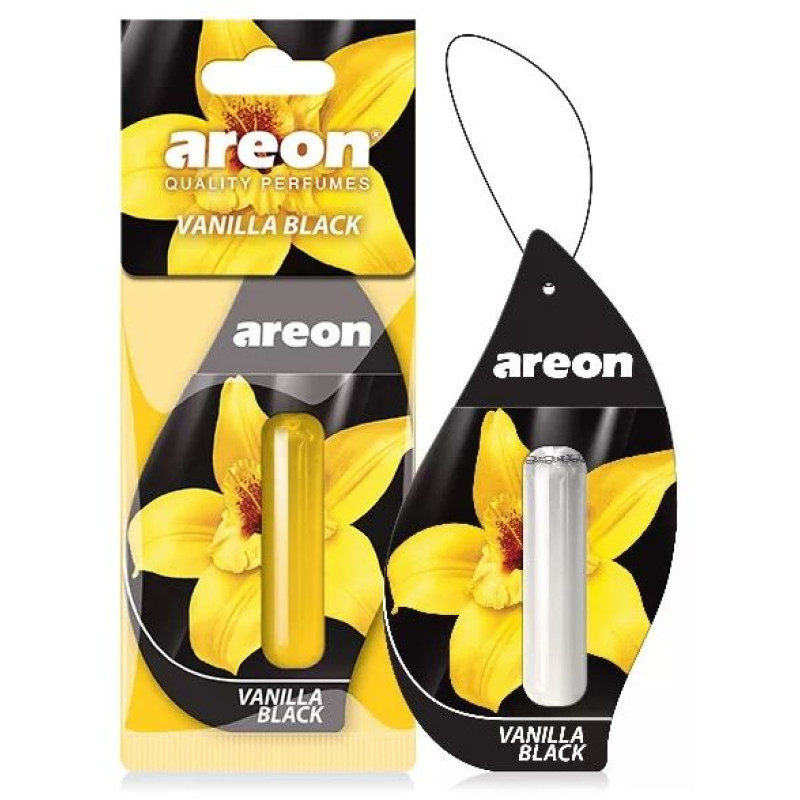 Освіжувач рідкий 5ml - "Areon" - Mon Liquid - Vanilla Black (Чорна ваніль)