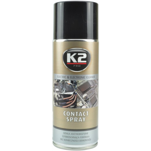 Очищувач електроконтактів спрей 400ml "K2" CONTACT SPRAY (W125)