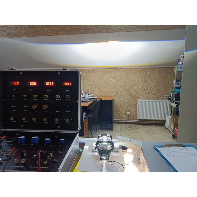 Лінза бі-LED 3"(D76 мм) 110/125w 12000/14000Lm 5500К 12v (A8)