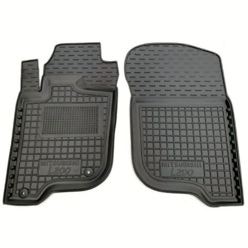 Килимки салона Mitsubishi L200 2006-2013 коротка база "Avto-Gumm" (2 шт.) 11248