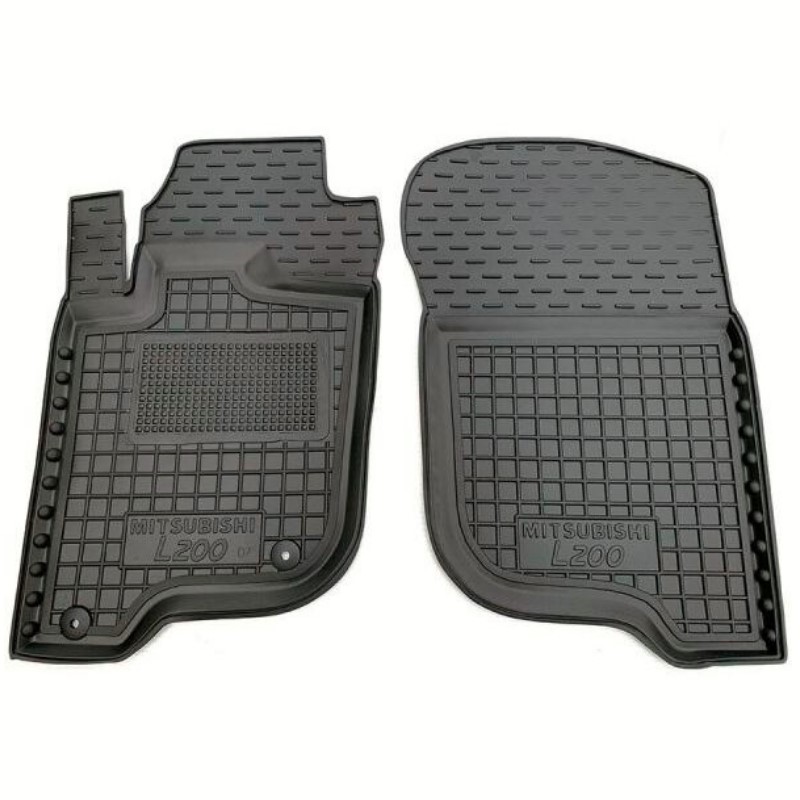 Килимки салона Mitsubishi L200 2006-2013 коротка база "Avto-Gumm" (2 шт.) 11248 Килимки салона Mitsubishi L200 2006-2013 коротка база "Avto-Gumm" (2 шт.) 11248