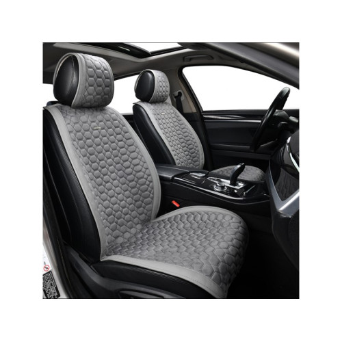 Накидки сидінь преміум класу велюр "Beltex" Monte Carlo Сірий (grey) Передні BX81250