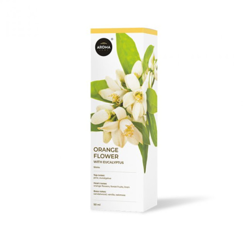 Ароматизатор  50ml - "Aroma Home" - Sticks - Orange Flower/Fresh Linen (Свіжість) 92766 (6шт/уп)