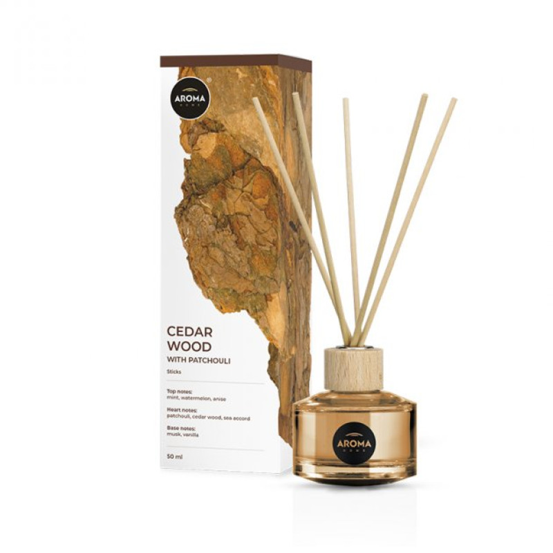 Ароматизатор  50ml - "Aroma Home" - Sticks - Cedar Wood/Magic Wood (Чарівний Ліс) 92762 (6шт/уп)