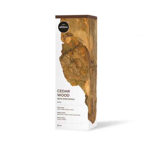 Ароматизатор  50ml - "Aroma Home" - Sticks - Cedar Wood/Magic Wood (Чарівний Ліс) 92762 (6шт/уп)