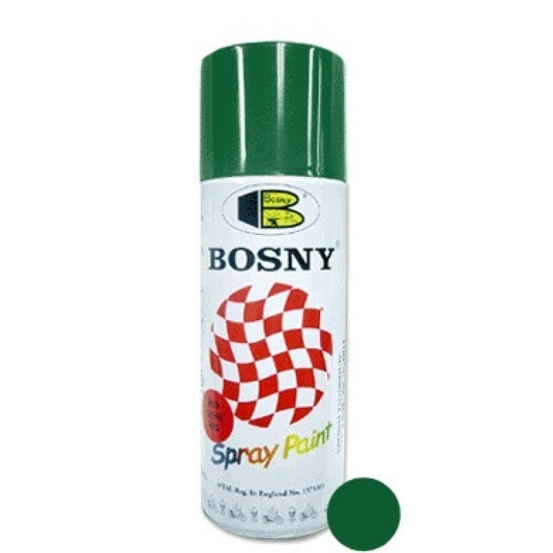 Фарба зелена - темна 400ml "Bosny" №13 (12шт/уп) Фарба зелена - темна 400ml "Bosny" №13 (12шт/уп)