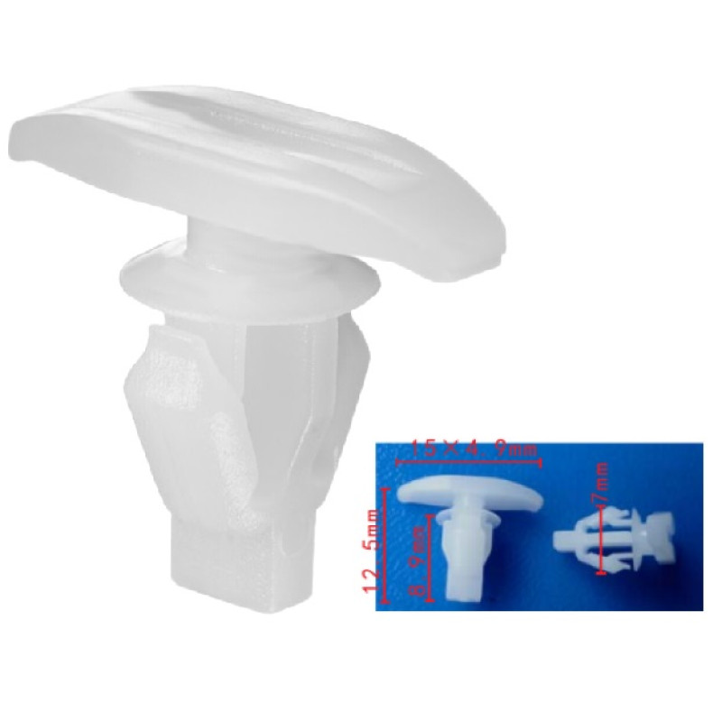 Кліпси C1501 ущільнювача дверей,капота Toyota Lexus 6786752010 (уп. 100шт.) Кліпси C1501 ущільнювача дверей,капота Toyota Lexus 6786752010 (уп. 100шт.)