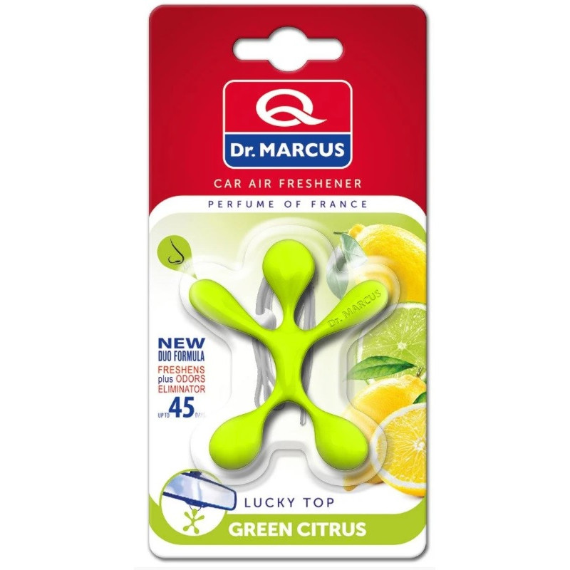 Освіжувач - "Marcus" - Lucky Top - Green Citrus (Цитрус) (16шт./уп.)