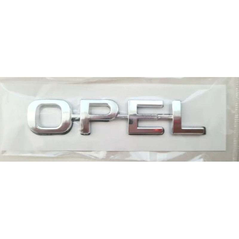 Емблема - напис "OPEL" (нова мала) скотч 90х18 мм Емблема - напис "OPEL" (нова мала) скотч 90х18 мм