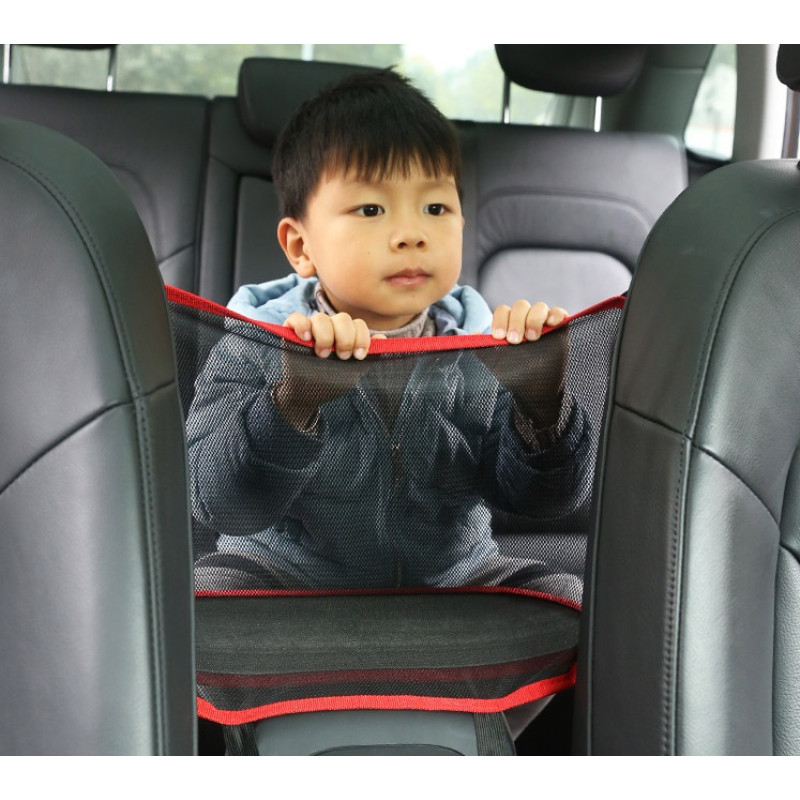 Сітка кишеня 40x26см (між сидіннями) з кишенею Multi-function Car Seat Net Storage