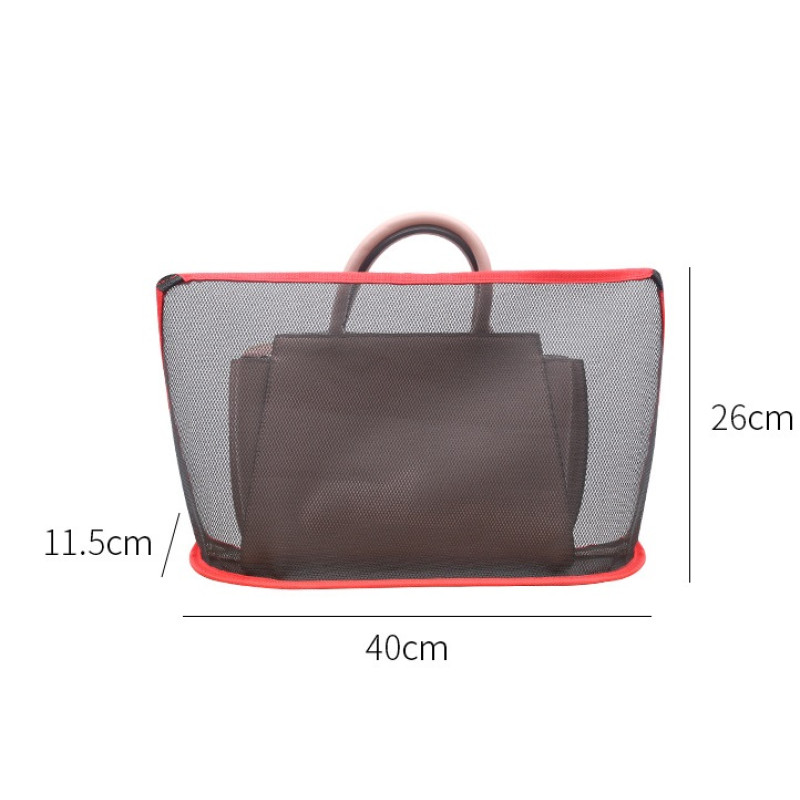Сітка кишеня 40x26см (між сидіннями) з кишенею Multi-function Car Seat Net Storage