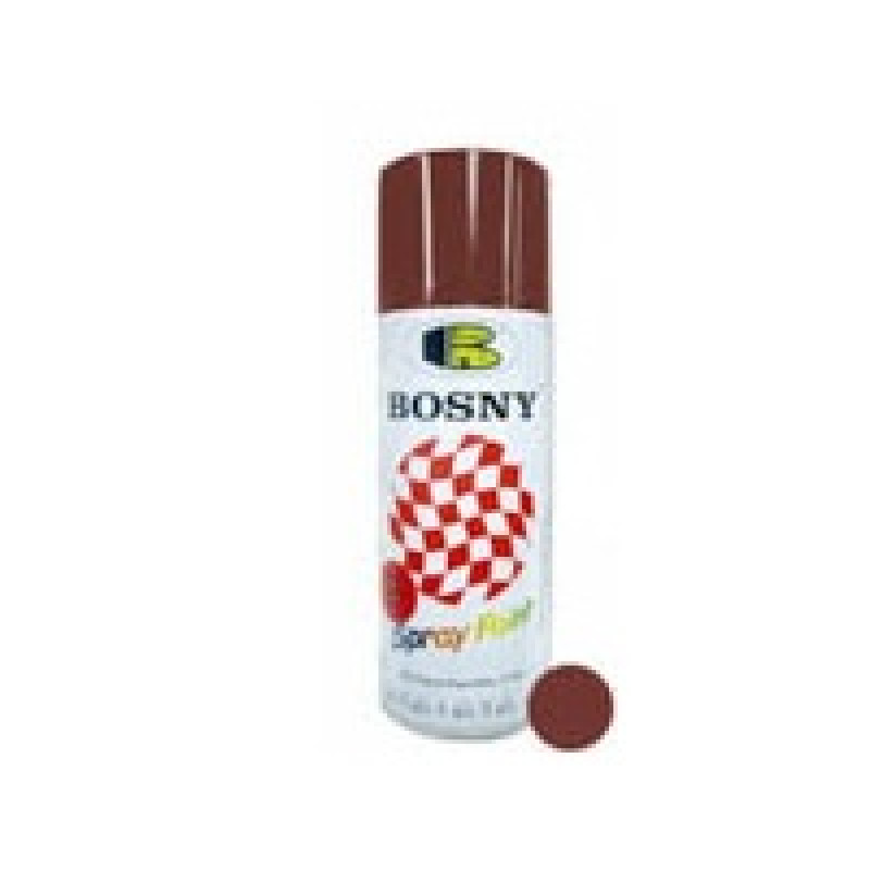 Фарба грунт червоно-коричневий 400ml "Bosny" №168 (12шт/уп) Фарба грунт червоно-коричневий 400ml "Bosny" №168 (12шт/уп)