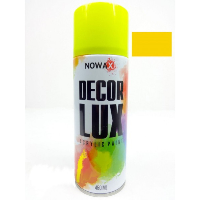 Фарба жовта 450ml "Nowax" NX48020 (12шт/уп) Фарба жовта 450ml "Nowax" NX48020 (12шт/уп)