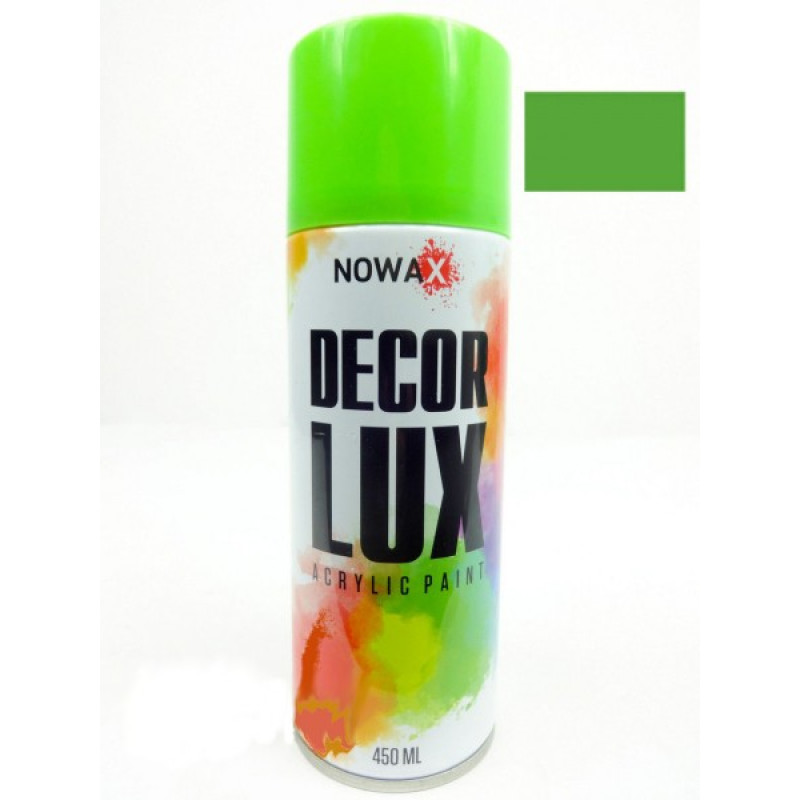Фарба зелена - світла 450ml "Nowax" NX48027 (12шт/уп) Фарба зелена - світла 450ml "Nowax" NX48027 (12шт/уп)