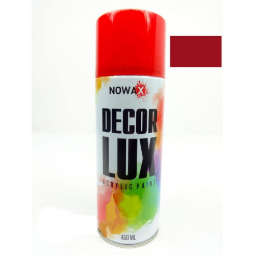 Фарба червоний рубін 450ml "Nowax" NX48024 (12шт/уп)