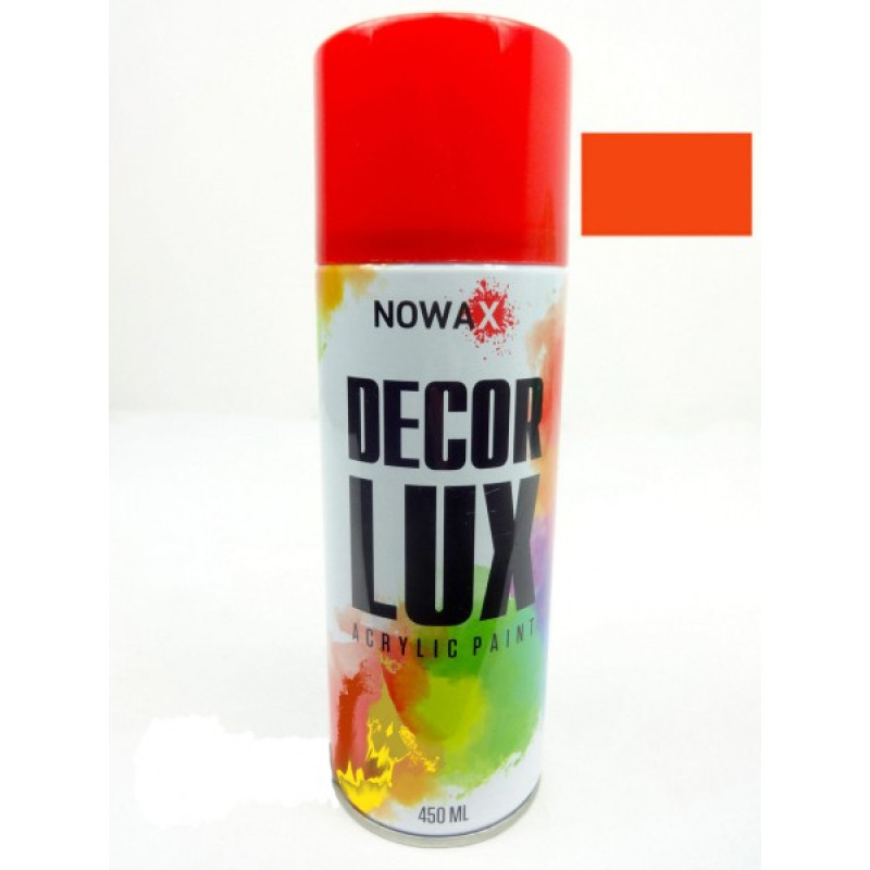 Фарба помаранчева 450ml "Nowax" NX48021 (12шт/уп) Фарба помаранчева 450ml "Nowax" NX48021 (12шт/уп)