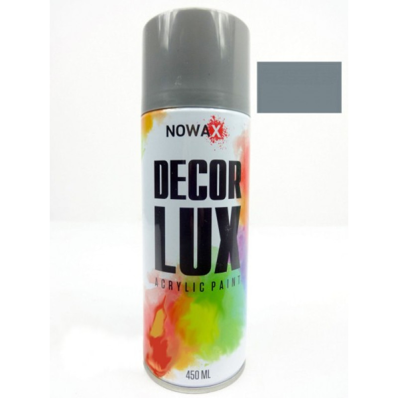 Фарба сіра - темна 450ml "Nowax" NX48019 (12шт/уп) Фарба сіра - темна 450ml "Nowax" NX48019 (12шт/уп)
