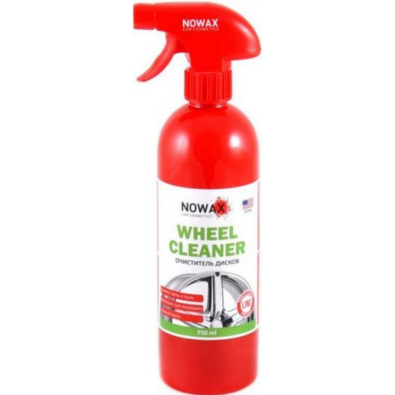 Очищувач дисків тригер 750ml "Nowax" Wheel Cleaner NX75004 Очищувач дисків тригер 750ml "Nowax" Wheel Cleaner NX75004