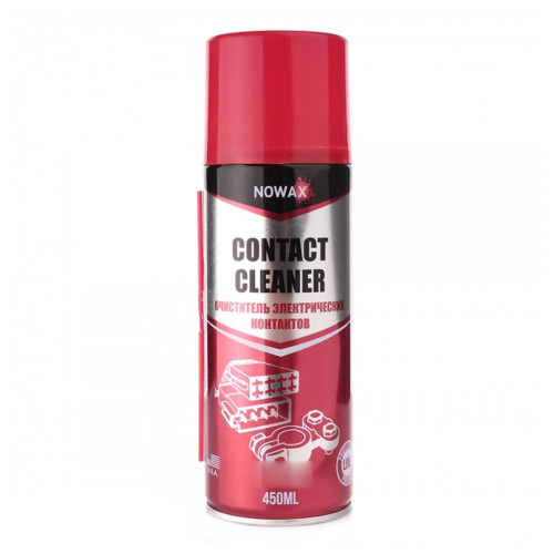 Очищувач електроконтактів спрей 450ml "Nowax" NX45800