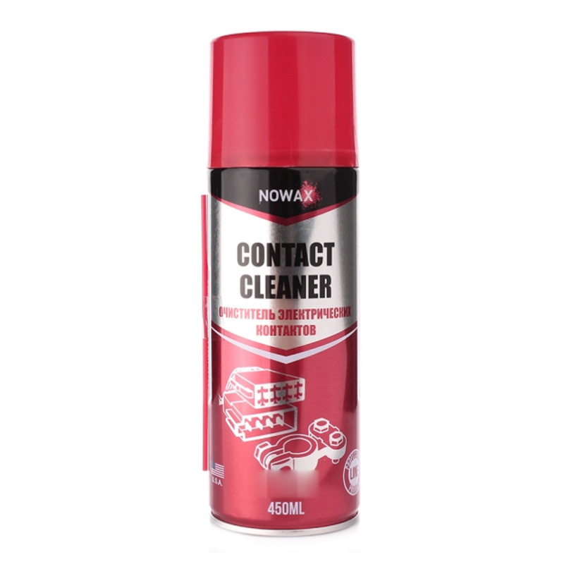 Очищувач електроконтактів спрей 450ml "Nowax" NX45800