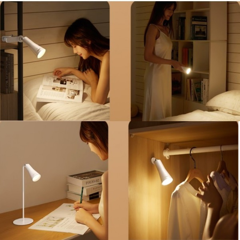 Лампа настольная REMAX RL-E710 (белый) Magnetic Lamp (3 в 1) аккумуляторная Лампа настольная REMAX RL-E710 (белый) Magnetic Lamp (3 в 1) аккумуляторная