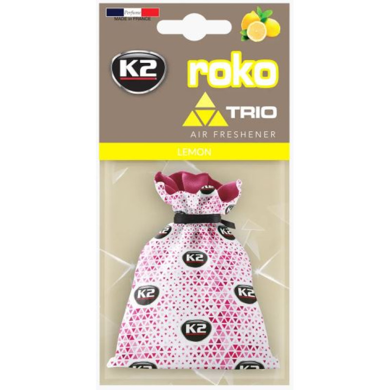 Освіжувач силікон гранули 25gr - "K2" - Vinci Roko Trio - Lemon (Лимон) V825T Освіжувач силікон гранули 25gr - "K2" - Vinci Roko Trio - Lemon (Лимон) V825T