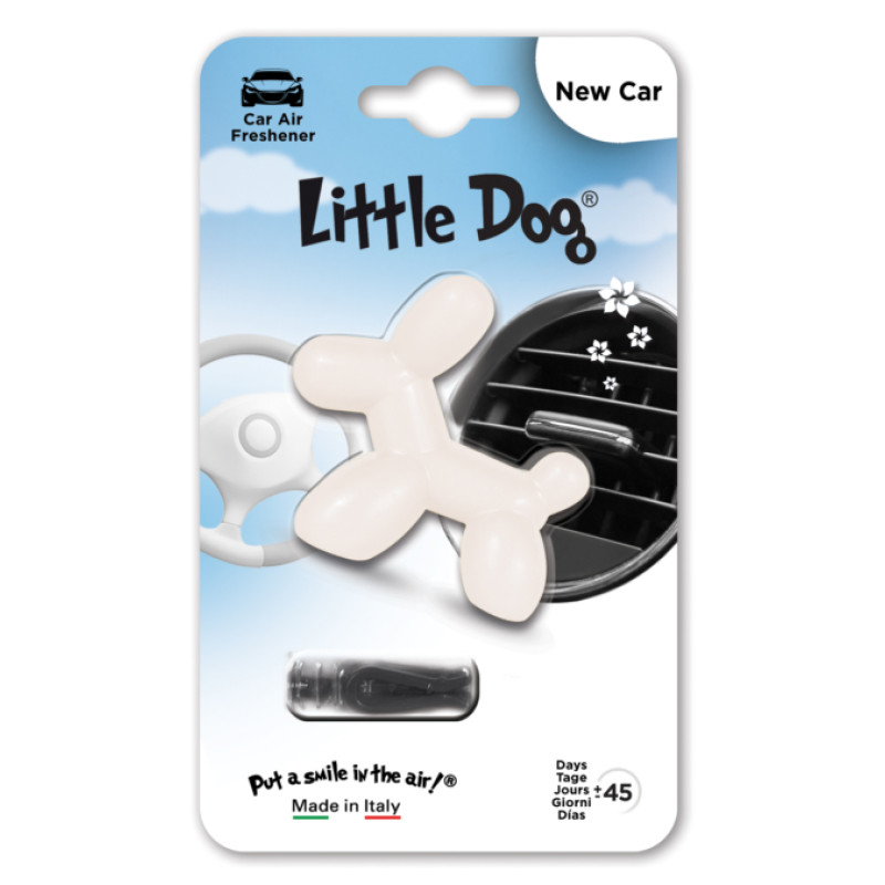 Освіжувач на обдув "Little Dog" Нова машина (NEW CAR White)  ED0202