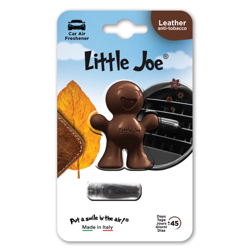 Освіжувач на обдув "Маленький Джо" Шкіра (LEATHER Brown) "Little Joe" EF0505
