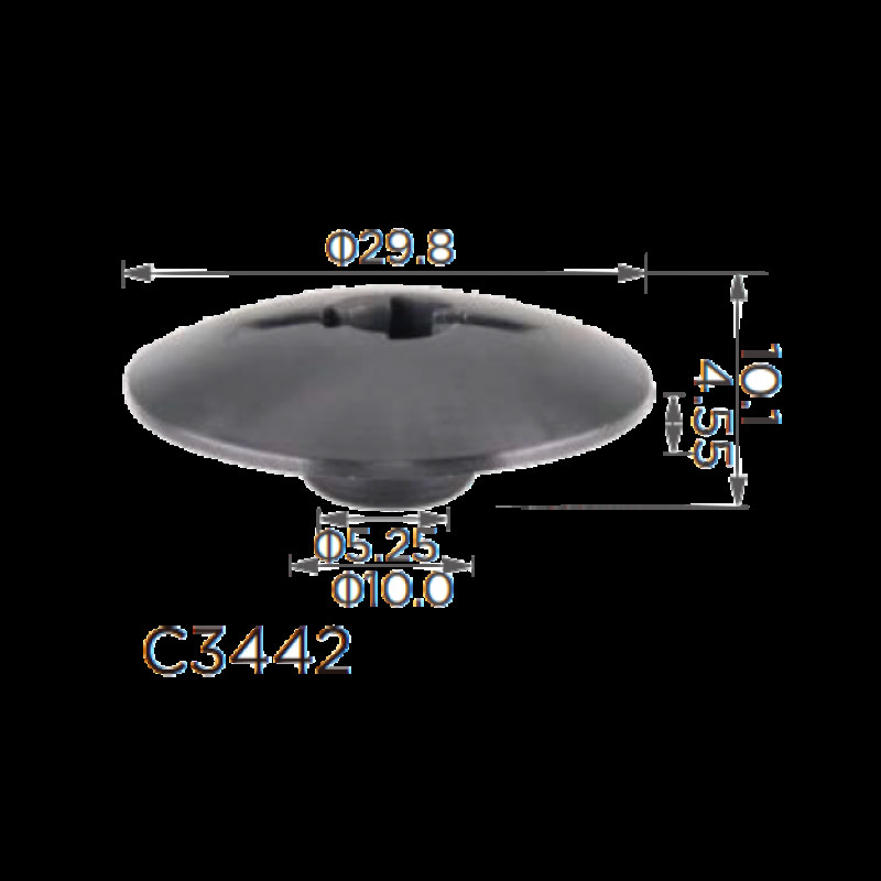Кліпси C3442 моторний відсік/теплошумоізоляція GM 94530387 ( уп. 100 шт.) Кліпси C3442 моторний відсік/теплошумоізоляція GM 94530387 ( уп. 100 шт.)