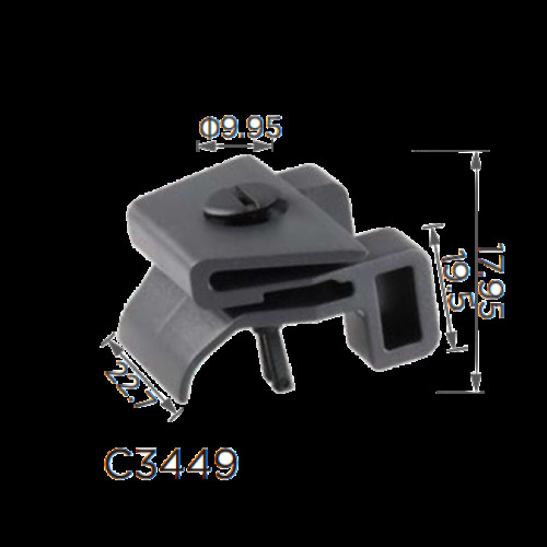 Скоби C3449 підкрилок Toyota скоба із закруткой ( уп. 100 шт.)