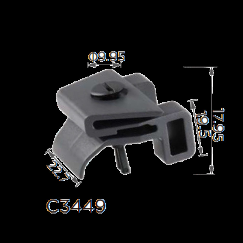 Скоби C3449 підкрилок Toyota скоба із закруткой ( уп. 100 шт.) Скоби C3449 підкрилок Toyota скоба із закруткой ( уп. 100 шт.)