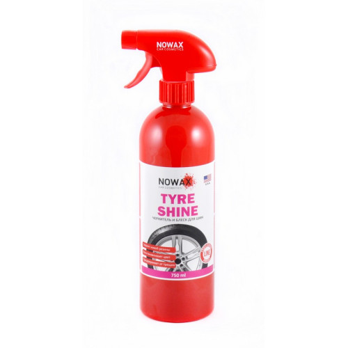 Очищувач-чорніння гуми тригер 750ml "Nowax" Tyre Shine NX75006