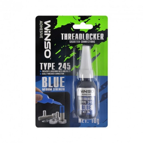 Фіксатор різьбових з'єднань Blue 10ml "Winso" 300 800 (12шт/уп)