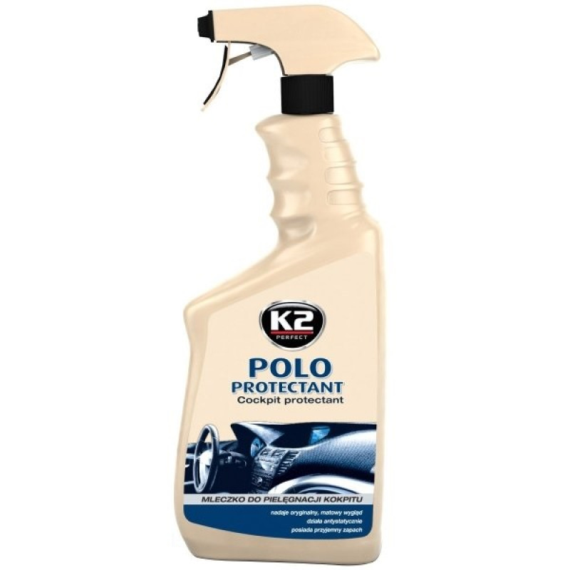 Поліроль торпеди молочко тригер 770ml "K2" K417 Polo (Без запаху) МАТ (12шт/уп)