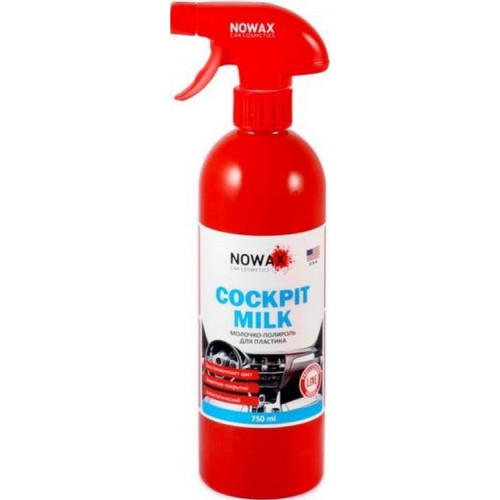 Поліроль торпеди молочко тригер 750ml "Nowax" NX75003 / нейтральний запах (20шт/уп)