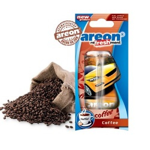 Освіжувач рідкий 8,5ml - "Areon" - Fresh (машинки) - Coffee (Кава)