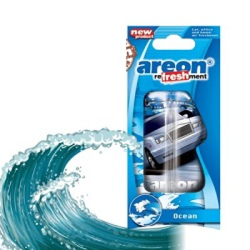 Освіжувач рідкий 8,5ml - "Areon" - Fresh (машинки) - Ocean (Океан) Освіжувач рідкий 8,5ml - "Areon" - Fresh (машинки) - Ocean (Океан)