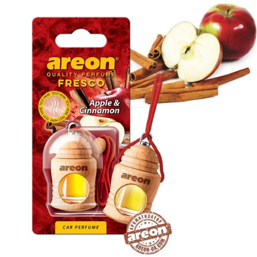 Освіжувач рідкий бочка 4ml - "Areon" - Fresco - Apple&Cinnamon (Яблуко-Кориця)